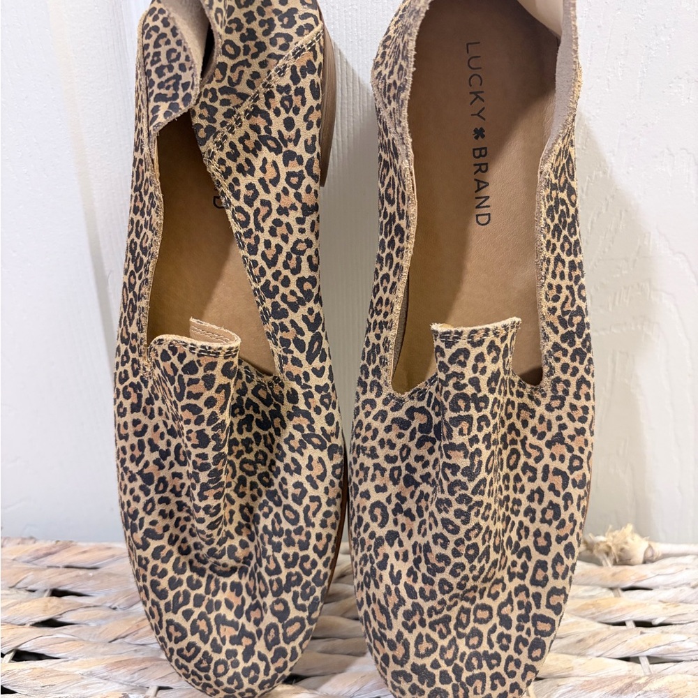 Lucky Brand Leopard-Print loafer